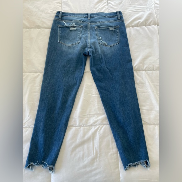 Flying Monkey Distressed Jeans Size 31 - Picture 3 of 8